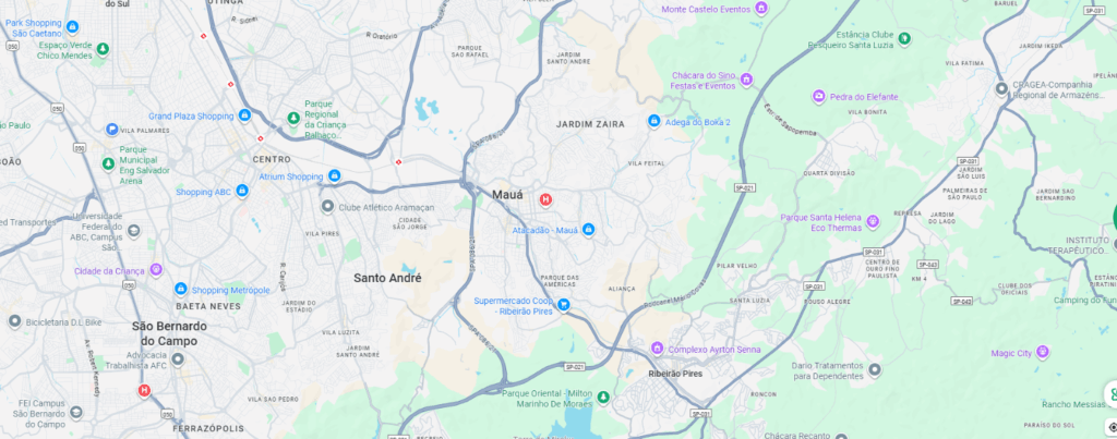 Atendemos em Mauá, Ribeirão, Pires Rio Grande da Serra, Santo André